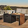 Member's Mark 31'' Gas Fire Pit with Sliding Table $129.90