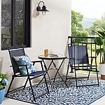 Mainstays Albany Lane 3 Piece Outdoor Bistro Set $37