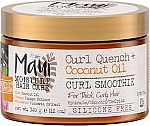 12 Ounce Maui Moisture Curl Quench + Coconut Oil Hydrating Curl Smoothie, Creamy Silicone-Free Styling Cream $4.21