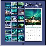 2025-2026 Wall Calendar - Northern lights Calendar from 7/2025 - 12/2026 $3.49