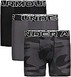 3-pack Under Armour Boys' Big Performance Boxer Briefs $14