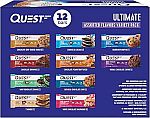 12-Ct Quest Nutrition Ultimate Variety Pack Protein Bars $17