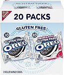 20 Count OREO Gluten Free Original & Double Stuf Chocolate Sandwich Cookies $6.93