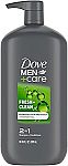31 Oz Dove Men+Care 2 in 1 Shampoo and Conditioner $5.51
