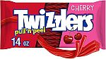 14-Oz TWIZZLERS PULL 'N' PEEL Cherry Flavored Licorice Style, Chewy Candy Bag $1.66