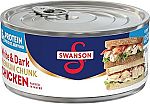 9.75-Oz Swanson White and Dark Premium Chunk Canned Chicken Breast in Water $1.60
