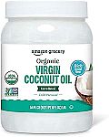 54-Oz Amazon Grocery, Organic Virgin Coconut Oil $11.15