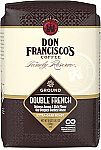 18 Oz Don Francisco's Double French Ground Coffee, Dark Roast $4.80