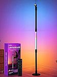 LEONLITE LED Corner 360° RGBW Spotlight Floor Lamp $21.44