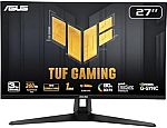 ASUS TUF Gaming 27” QHD 1440P Gaming Monitor (VG27AQM1A) $229