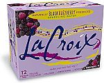 LaCroix Sparkling Water, Black Razzberry, 12 Fl Oz (pack of 12) $4.49