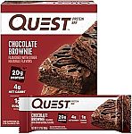 4-Ct 2oz Quest Nutrition Chocolate Brownie Protein Bars $4.19