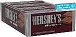 36 Count 1.55 oz HERSHEY'S Milk Chocolate Candy Bars $22.63
