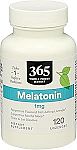 120-Ct 365 by Whole Foods Market Melatonin 1mg Lozenges $3