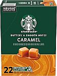 22-Count Starbucks K-Cup Coffee Pods (Caramel) $8.52