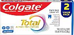2-Pk 5.1-Oz Colgate Total Whitening Toothpaste Paste $5