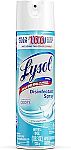 19-Oz Lysol Disinfectant Spray $4.75