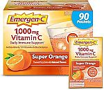 90-Count Emergen-C 1000mg Vitamin C Powder $18.60