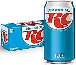 24-Ct 12-Oz RC Cola Soda Cans $10.80