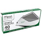 40-Count Mead #10 All-Purpose Security Printed Lining Envelopes $1.08
