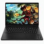 HP HyperX OMEN 15" 2K 165Hz Gaming Laptop, (Ryzen 5 240, 16GB, 512GB, RTX 5050) $1249.99