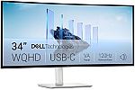 Dell 34 Plus USB-C Curved Monitor - S3425DW $314.99