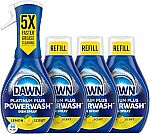 4-Ct 16-Oz Dawn Powerwash Gain Original Dish Spray $11