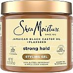Shea Moisture Strong Hold Styling Gel with Flaxseed 15oz $2.33
