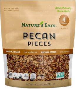 16 Oz Nature's Eats, Pecan Pieces $6