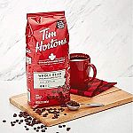 32-Oz Tim Hortons Whole Bean Original, Medium Roast Coffee $12