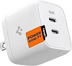35W Spigen GaN III 2-Port PD 3.0 USB-C Wall Charger $10