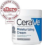 19-Oz CeraVe Moisturizing Cream, Body and Face Moisturizer $15.66