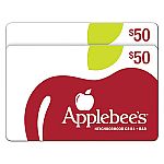 Costco Members: $100 Applebee's Grill + Bar eGift Card (2 x $50) $75