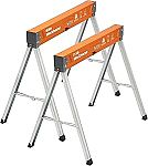 BORA Workhorse Saw Horses 2 Pack Folding Heavy Duty Sawhorse Pair $56.50