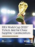 ChaseSapphire Cardmembers - FIFA World Cup tickets Starts 12pm ET, 2/10
