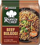 4-pack Nongshim Ramyun Chef, Stir Fry Style Instant Ramyun Noodles with Sauce Mix $3.75
