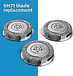 Philips Norelco Genuine SH71/52 Shaving Heads $23.26