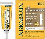 Neosporin + Pain, Itch & Scar, First Aid Triple Antibiotic Ointment 0.5 Oz $4