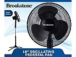 Brookstone Adjustable Pedestal Floor Fan $20 and more