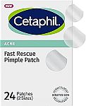 24 Count Cetaphil Acne Pimple Patches for Sensitive Skin $4.59