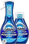 Dawn Powerwash Spray Dish Soap (1 Starter Kit + 1 Refill, 32 Oz) $6.33