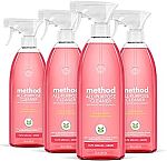 4-Pack 28-Oz Method All-Purpose Cleaner Spray (Pink Grapefruit) $11
