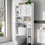 Emefu Over The Toilet Storage Cabinet for Bathroom Space Saver $86 and more