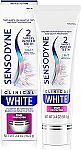 3.4-Oz Sensodyne Clinical White Toothpaste $4.50