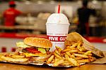 Five Guys: Buy Any Burger, Get One Free, via Online or App