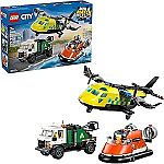 LEGO City Airplane, Service Truck & Hovercraft Remix Building Toy 60505 $59.84