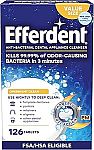 126 Count Efferdent Retainer Cleaning Tablets $4
