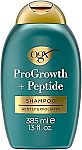 13 Fl Oz OGX ProGrowth + Peptide Shampoo or Conditioner $3.69