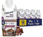 12-Pack 11 oz Ensure Max Protein Shake (Milk Chocolate) $15