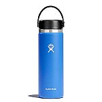 20-Oz Hydro Flask Insulated Stainless Steel Wide Mouth Water Bottle w/ Flex Lid $16.48